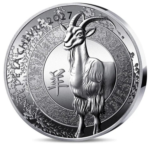 Euro münze jahr der ziege - jahr,