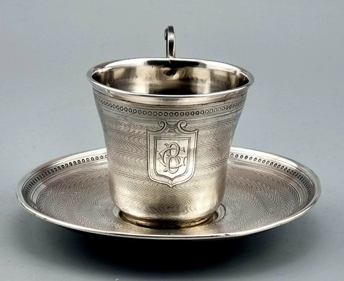 Mokkatasse 950er silber tasse - mokkatasse,