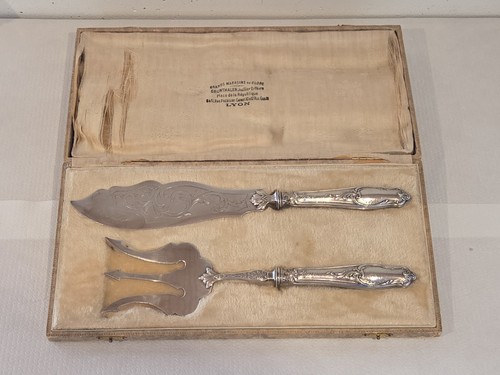Antikes fischvorlegebesteck - antikes,
