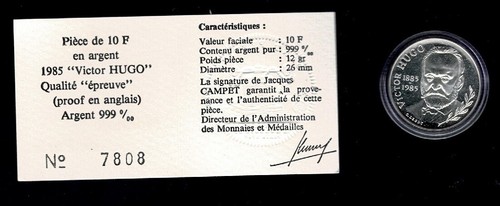 Franc münze frankreich - 10,