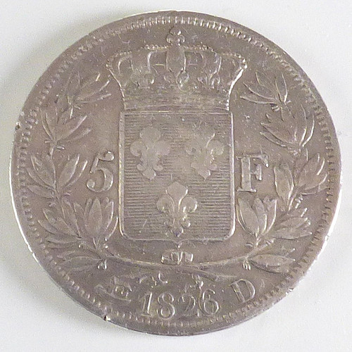 Francs karl silber 1826 - x,, silber,