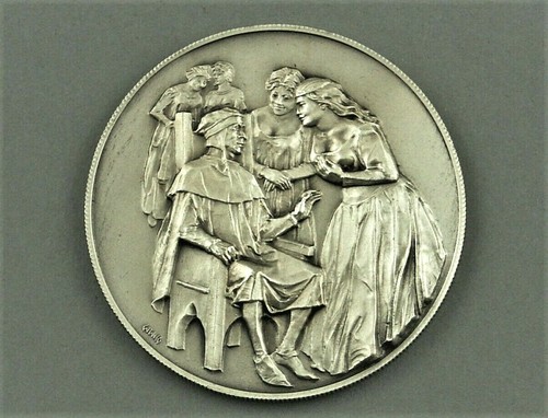Medaille giovanni boccaccio - medaille,