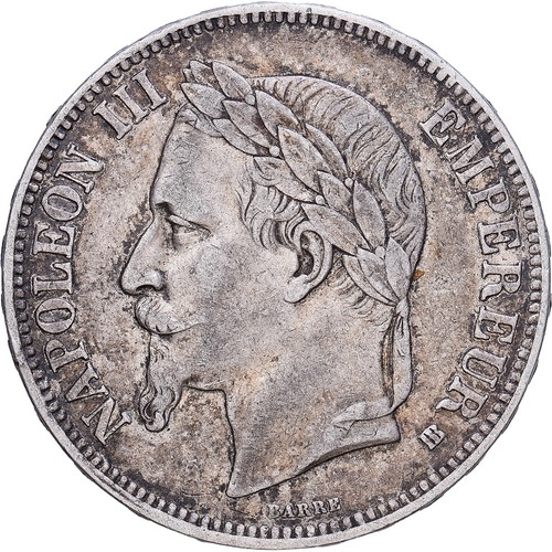 Frankreich francs 1867 - frankreich,, 5