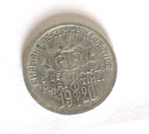 Münze france centimes 1920 - france, 5