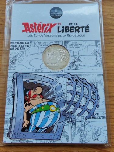 Euro silber asterix - 10,