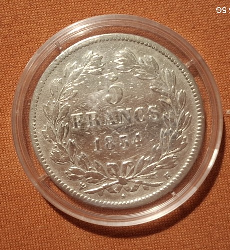 Francs frankreich 1834 si - 1834,