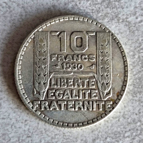 Frankreich francs turin - frankreich, 10