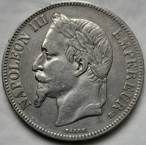 Frankreich francs 1867 - 5,