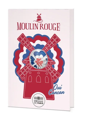 Euro moulin rouge silber - 10,