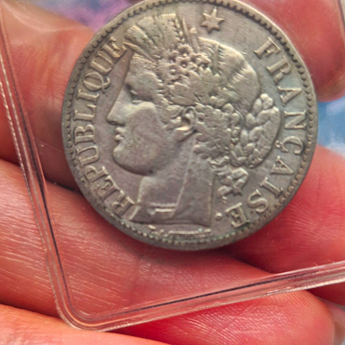 Frankreich francs 1887 - 5,