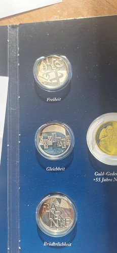 3er set silbermünze - 3er,