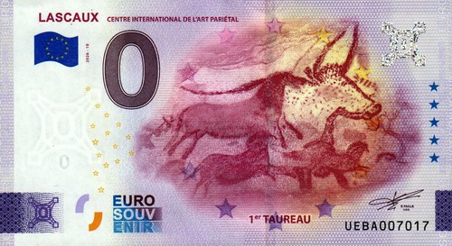 Null euro schein - null, 0