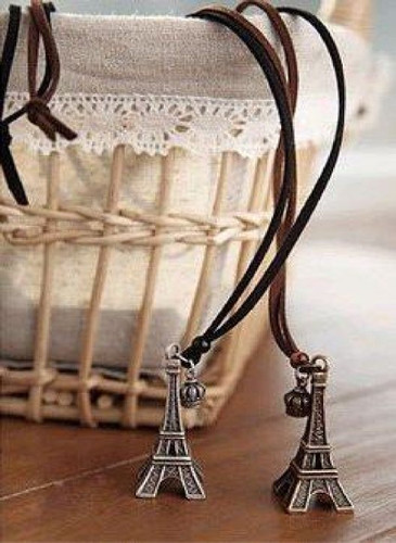 Kette mit anhänger eiffelturm - mit,