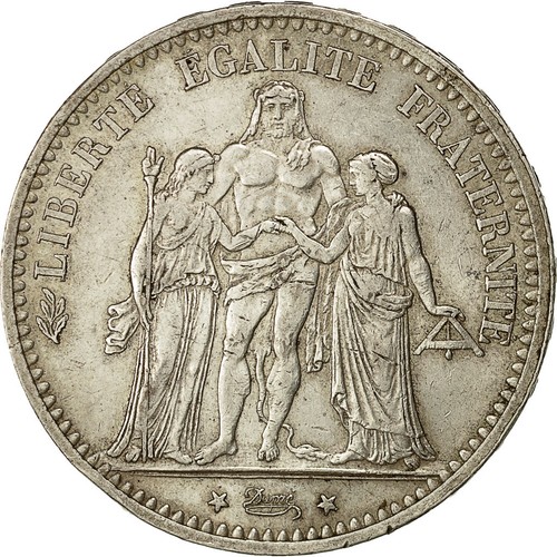 Münze frankreich hercule - frankreich,, 5